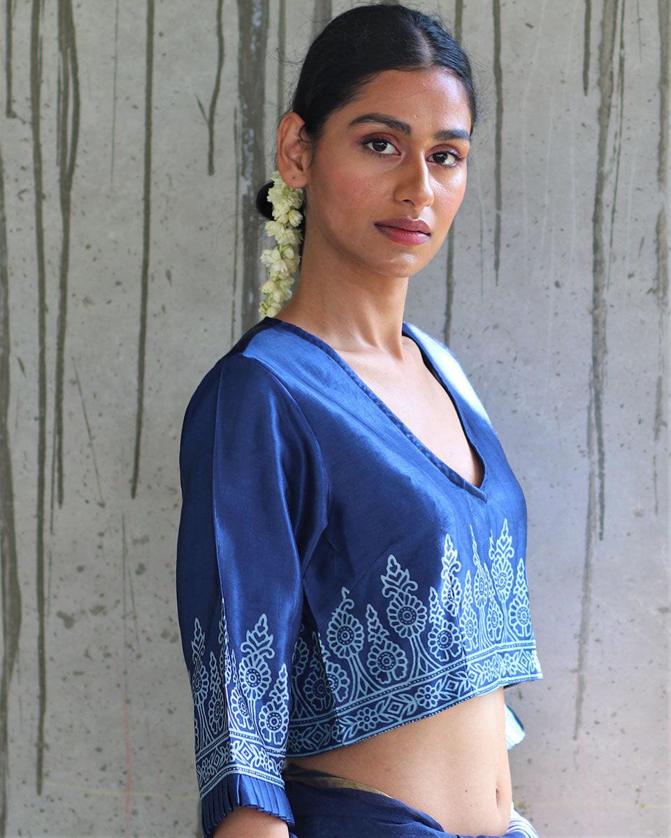Blouse | Blouses | Silk blouse | Mashru Silk | Chidiyaa