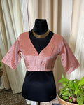 Handwoven Cotton Zari Blouse - Love Despite