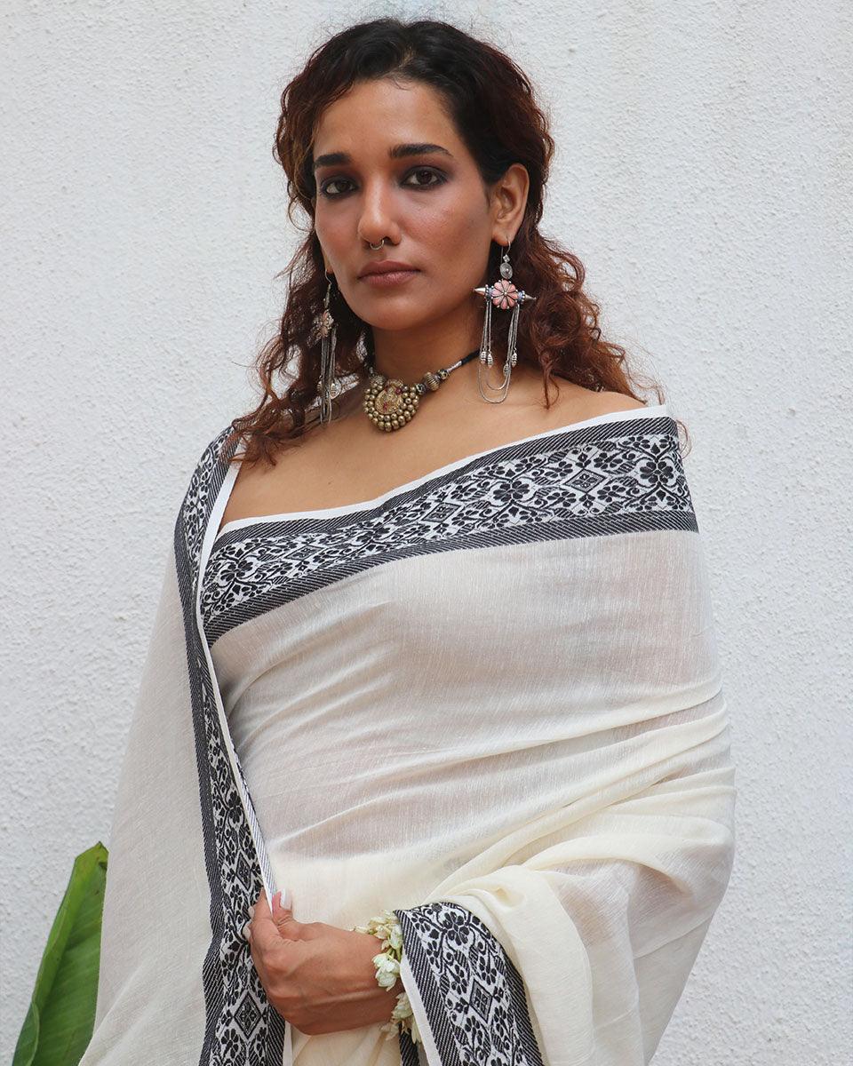 Linen sarees | Saree | Sarees for women | Saree online