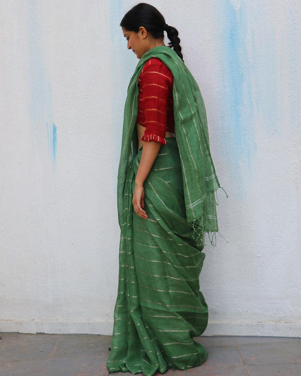 Saree | Linen saree online | Sarees for women