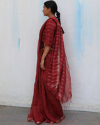 Linen Zari Saree