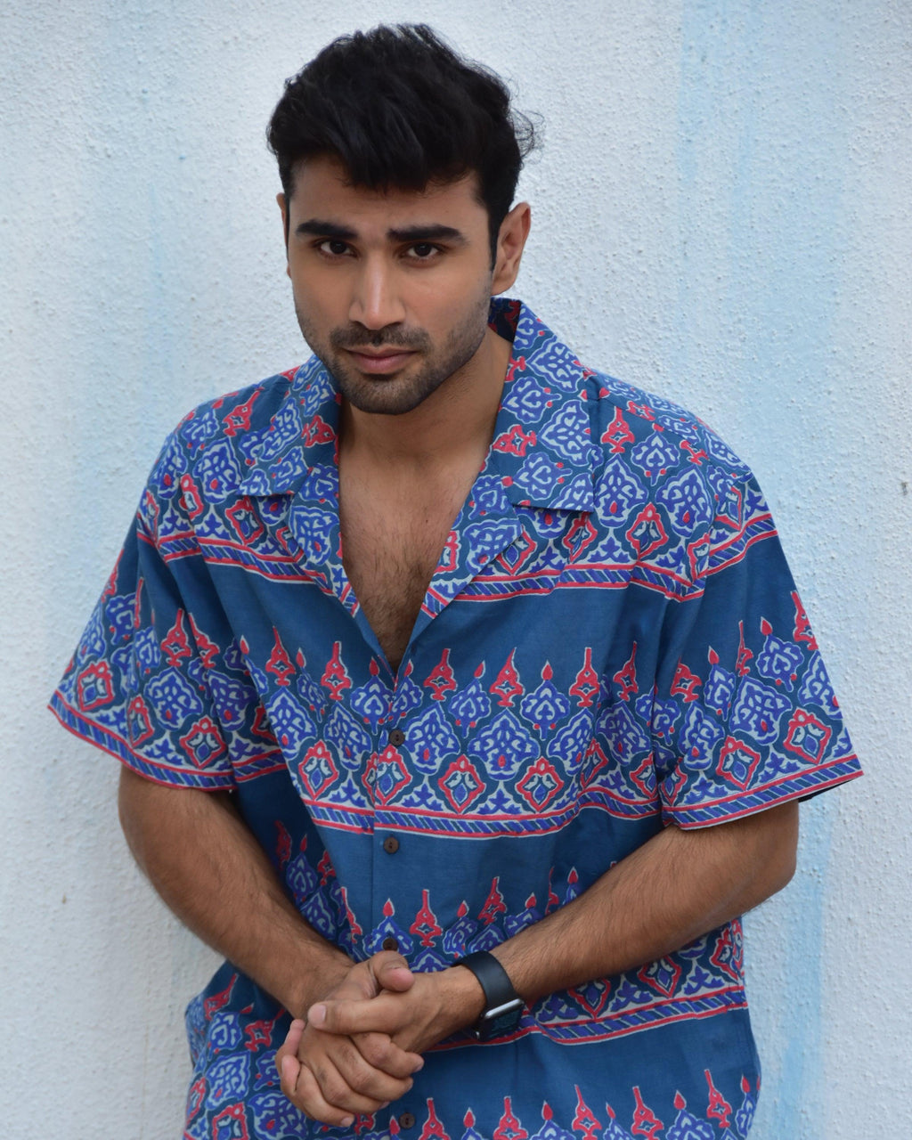 Kaleidoscope Handblockprinted Pure Cotton Shirt