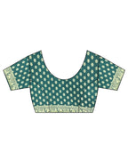 Bansari Blockprinted Dola Silk Saree - RB