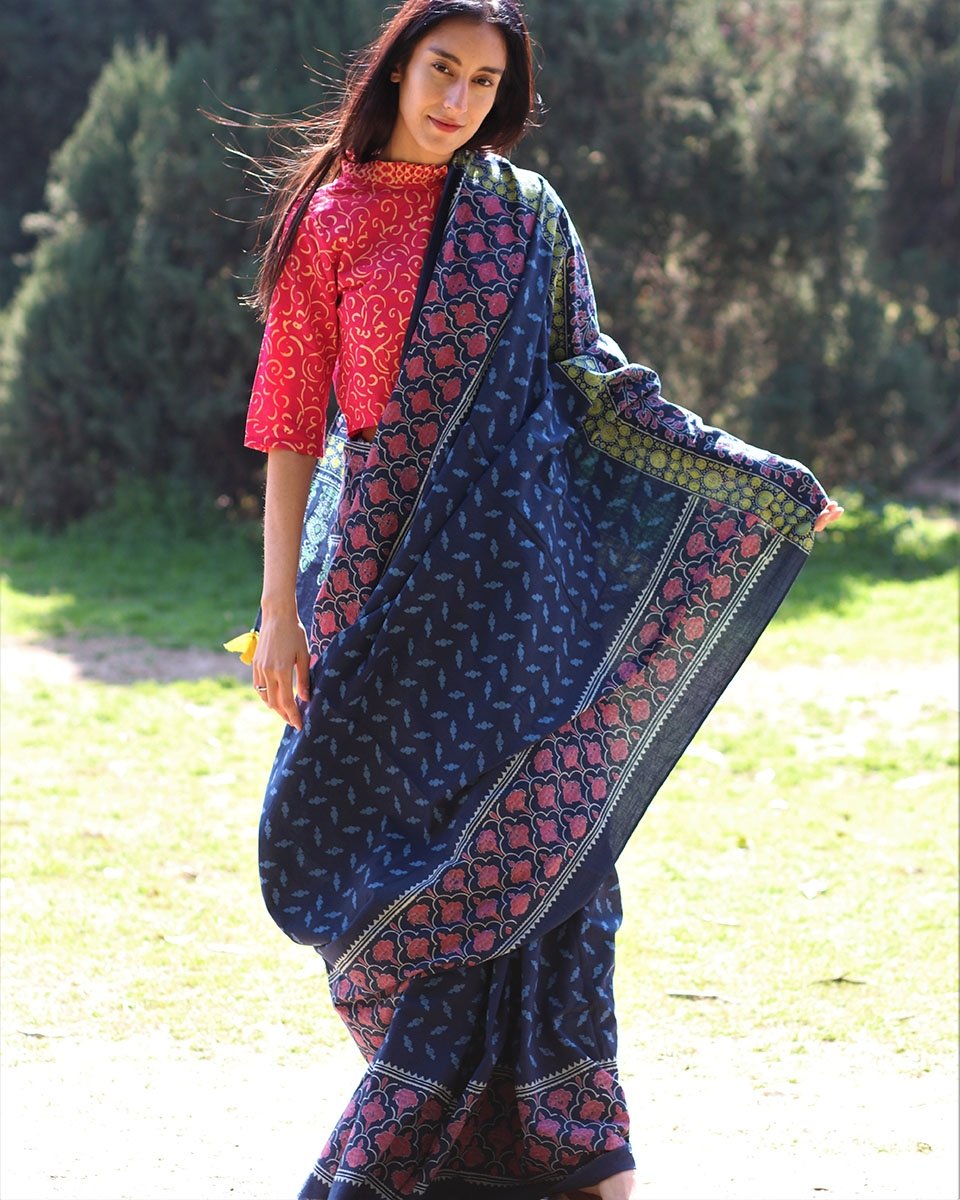 Cotton sarees | Cotton mul mul saree | Cotton saree for women | Chidiyaa