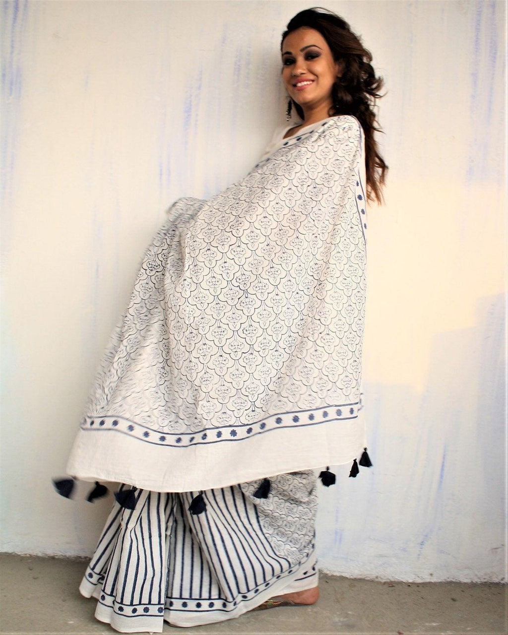 Cotton sarees | Cotton mul mul saree | Cotton saree for women | Chidiyaa