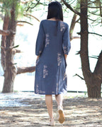 Dresses one piece for women | Cotton Dress | Blue dress | Summer dresses | Chidiyaa
