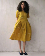 dress up | dress online | dress | cotton dress yellow