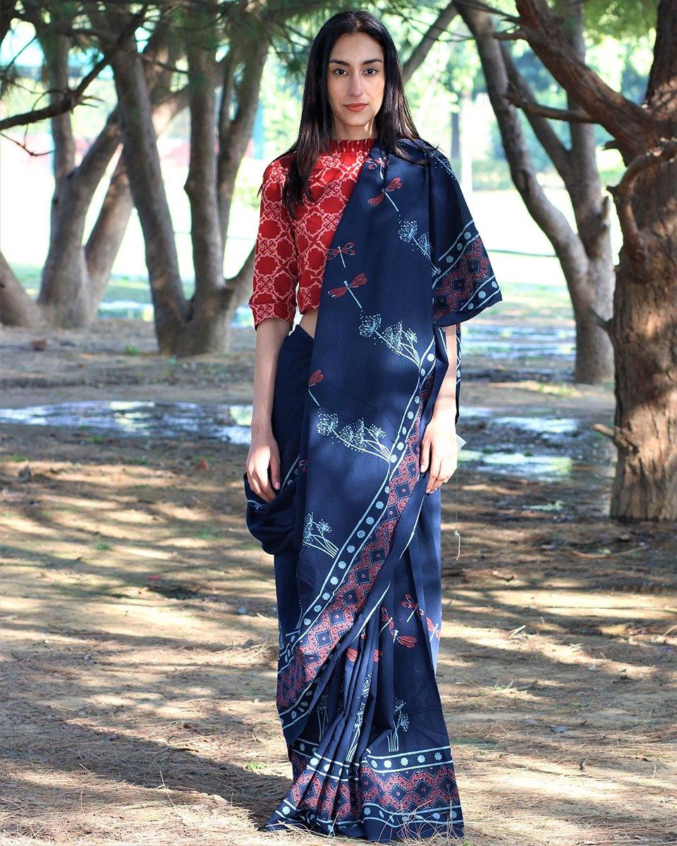 Cotton sarees | Cotton mul mul saree | Cotton saree for women | Chidiyaa