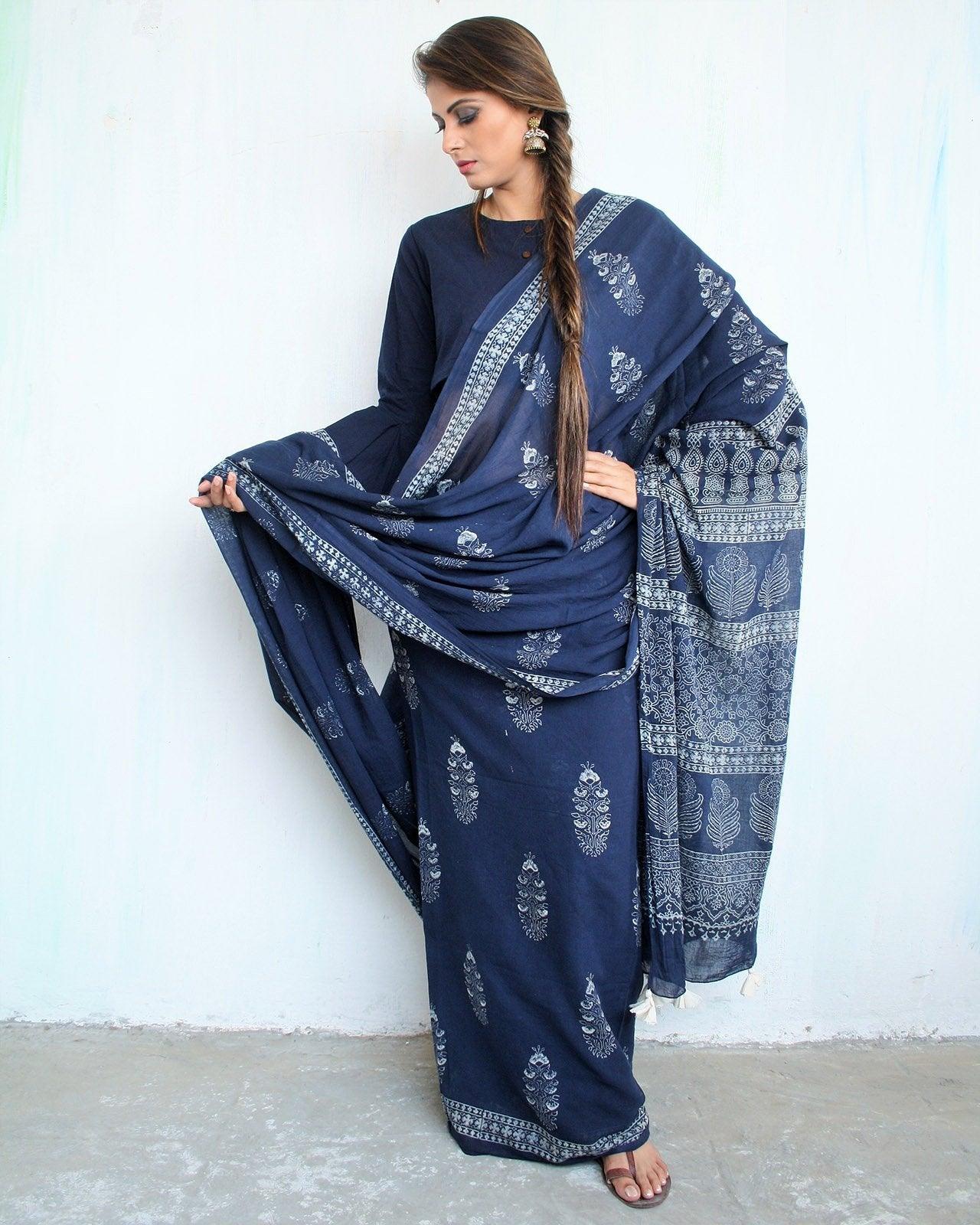 Cotton sarees | Cotton mul mul saree | Cotton saree for women | Chidiyaa