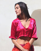 Blouses | Silk blouse | Blouse sleeves design | Chidiyaa