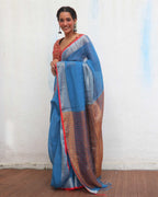 Linen sarees India | Linen sarees online | Saree for women